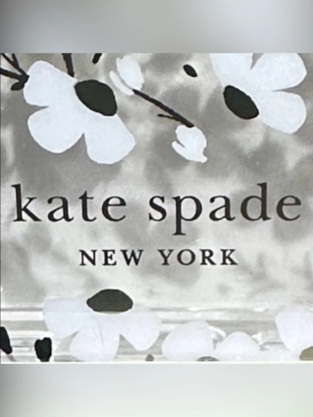 kate spade new york iPhone 14 l/15 Pro Max Multi Floral Black & White Case~NEW